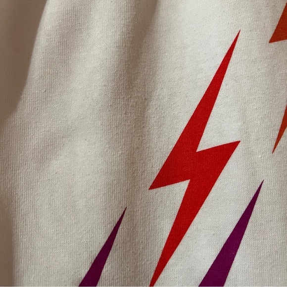 Aviator Nation | Bolt Gradient Sweatpants White Rainbow Jogger Pants Size XS - Picture 14 of 16